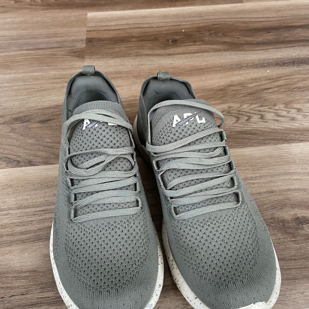 APL Gray Athletic Shoes Lightweight Mesh Design